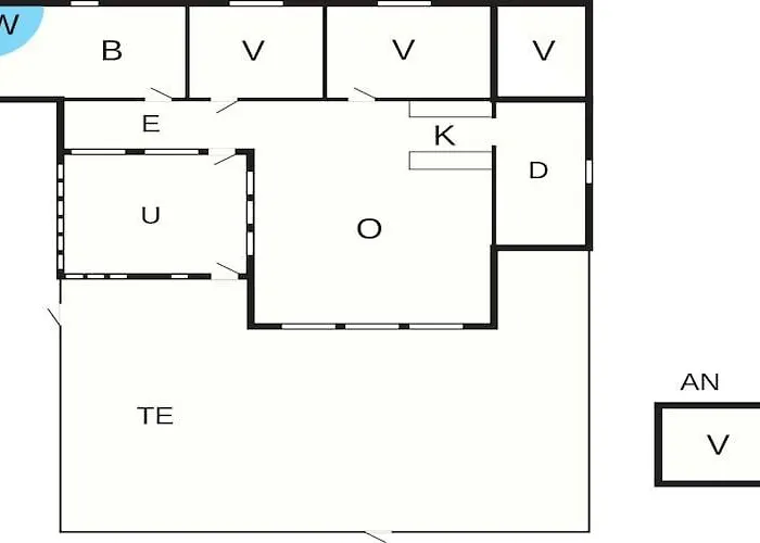 Casa de Férias 5 Person In Hemmet-by Traum *